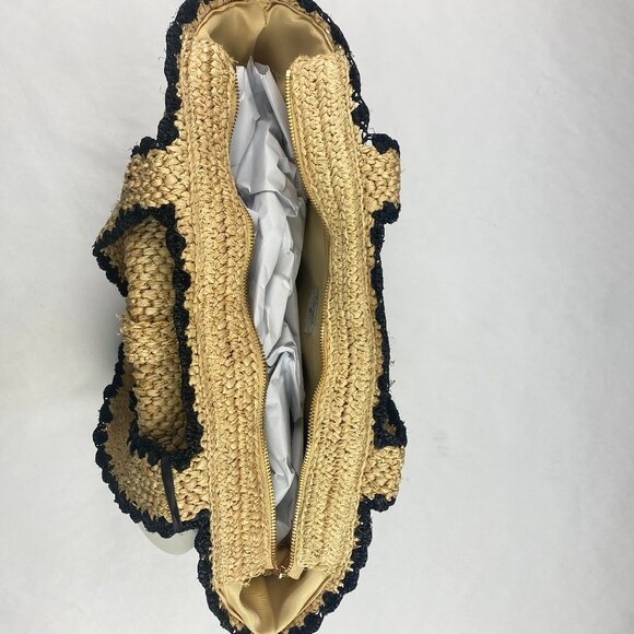 Kate Spade Raffia Bow Tote Bag - kate spade new york x Target Natural NWT - Picture 7 of 14